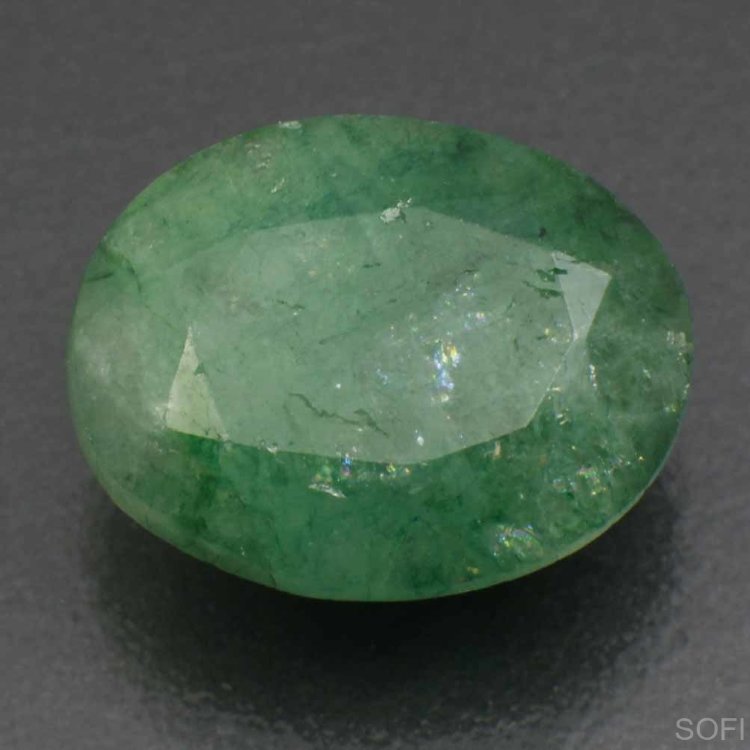 Камень Зелёный берилл натуральный 7.00 карат арт. 30060