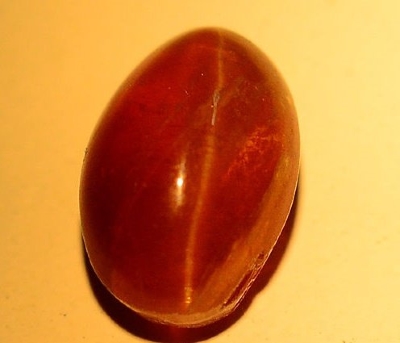 Камень Апатит натуральный с эффектом кошачьего глаза 5.73 карат арт. 4710