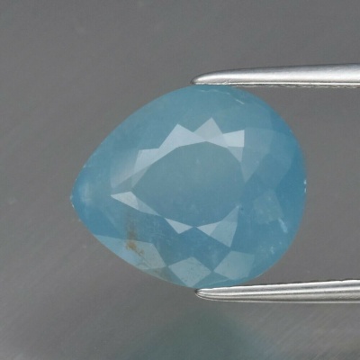 Камень голубой Аквамарин натуральный 4.67 карат арт 29901