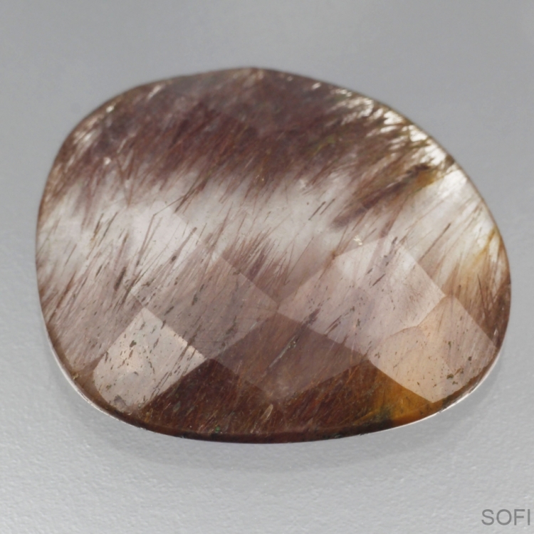 Камень Кварц с рутилом натуральный 30.15 карат арт. 4994