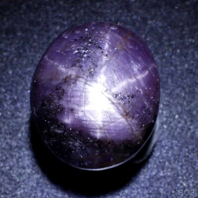  Камень звездчатый Корунд натуральный 22.35 карат арт. 14171