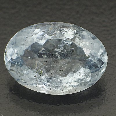 Камень Аквамарин натуральный 18х8 мм овал 3.40 карат арт. 17246