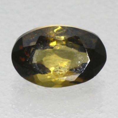 Камень жёлто-зелёный Турмалин натуральный 1.00 карат арт 17298