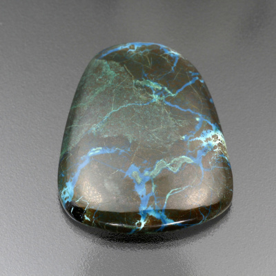 Камень голубой Хризоколла натуральная 74.80 карат арт. 26430