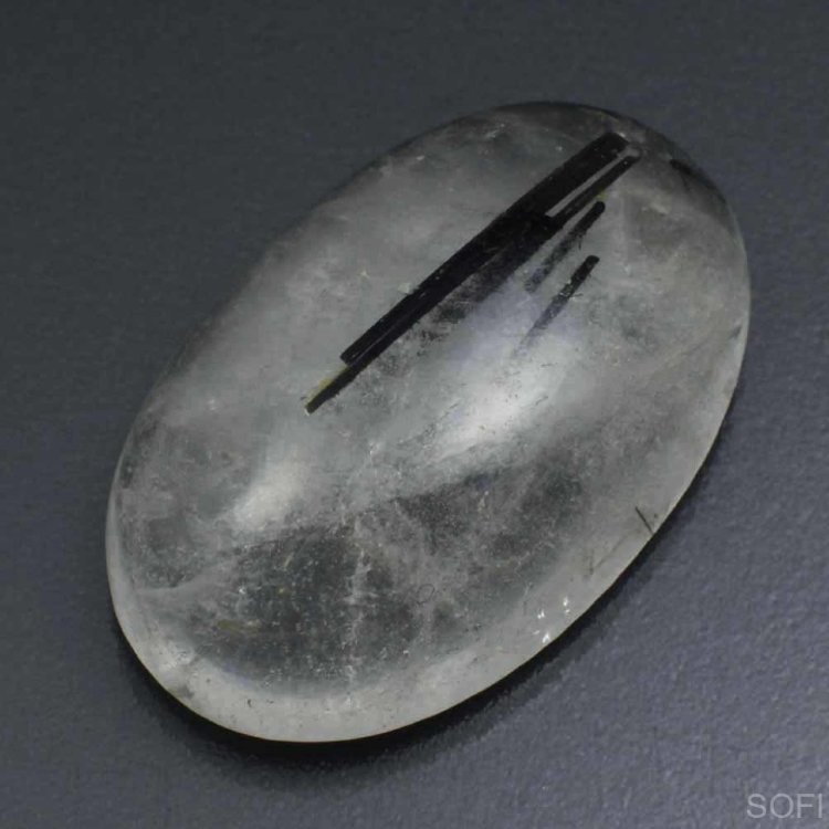 Камень Кварц с рутилом натуральный 44.00 карат арт. 7410