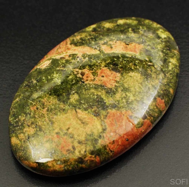  Камень Унакит натуральный 52.00 карат арт. 9664