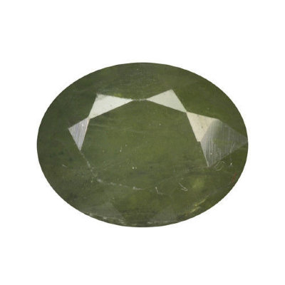  Камень зеленый сапфир натуральный 4.77 карат арт. 19533