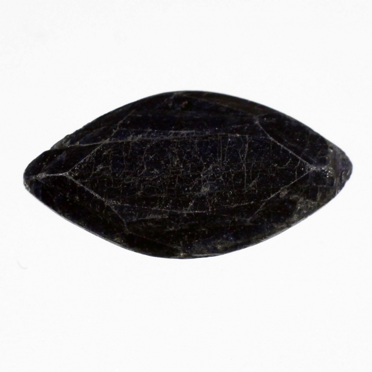 Камень голубой корунд натуральный 6.55 карат арт 20102
