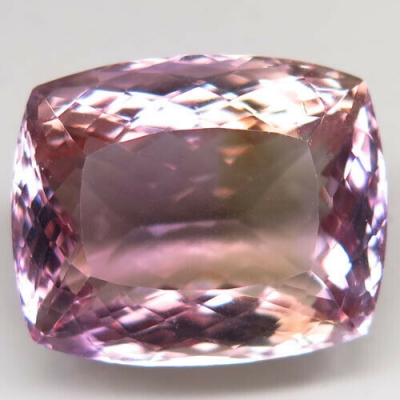 Камень фиолетово-золотистый Аметрин натуральный 37.20 карат арт 27959