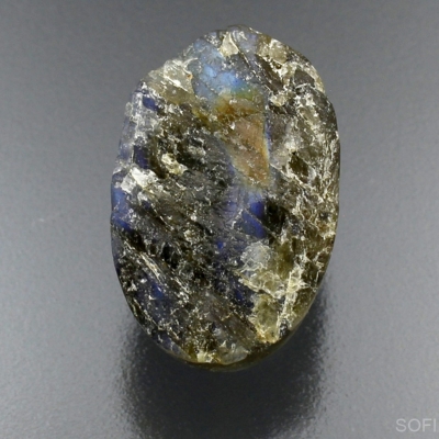 Камень Лабрадорит натуральный 52.35 карат арт. 12377