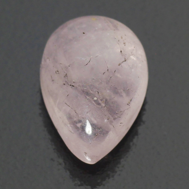 Камень Морганит натуральный кабошон груша 3.10 карат арт 29502