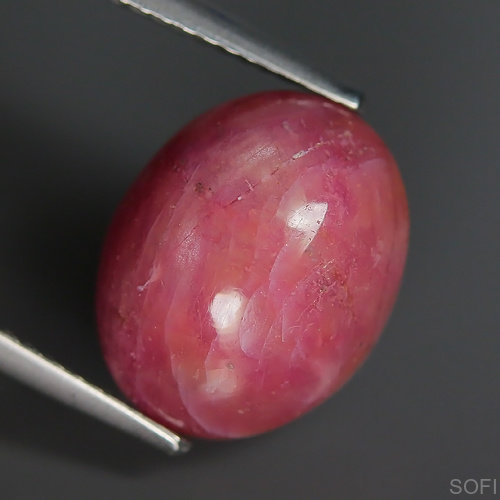  Камень розовый Корунд натуральный 9.04 карат арт. 23281