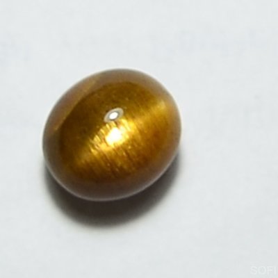 Солнечный камень натуральный с эффектом кошачьего глаза 6.70 карат арт. 4803